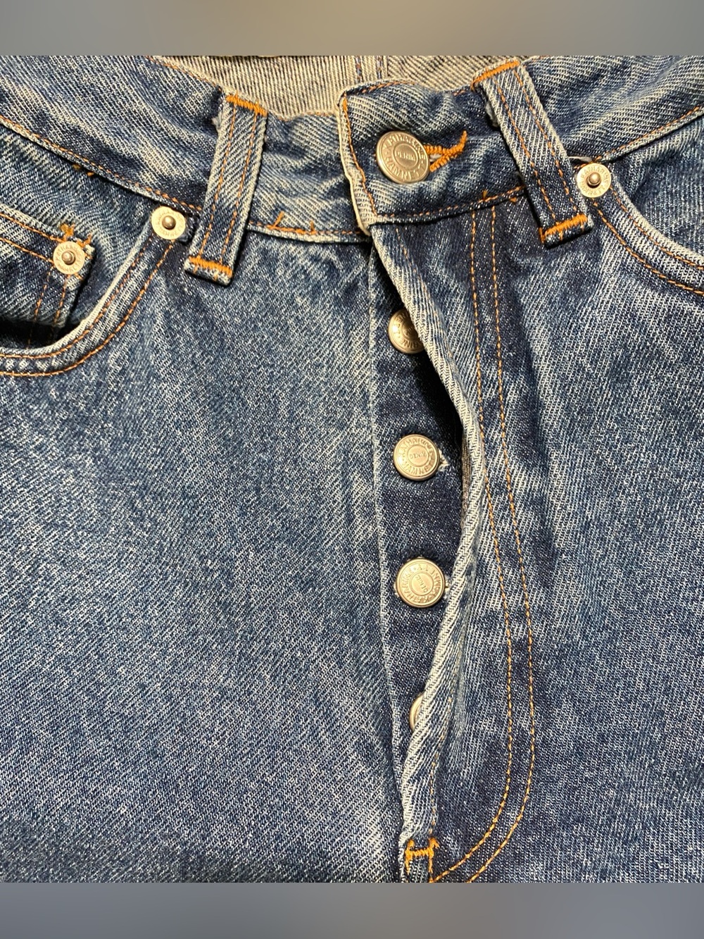 Katharine Hamnett Vintage Y2K Made in Italy High Rise Mom Straight Jeans 30 - Picture 3 of 14